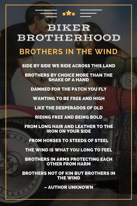 Biker Brotherhood Quotes